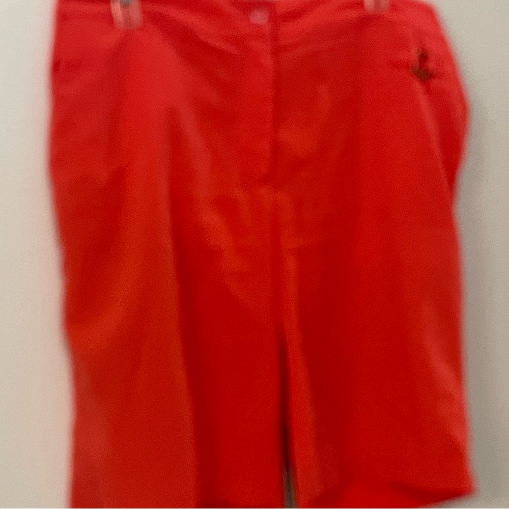 Women's Orange/Red Golf Shorts